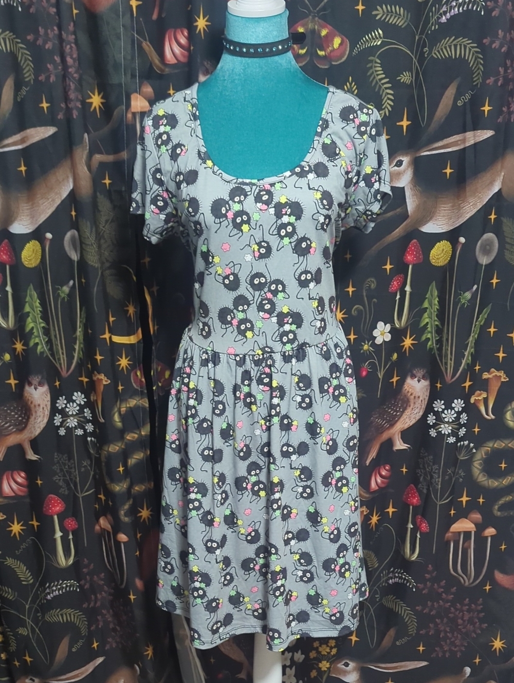 Spirited Away Soot Sprite Jersey Dress
